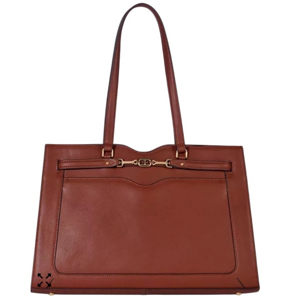 Sam Edelman Loraine Leather Box Tote - Picture 1 of 7
